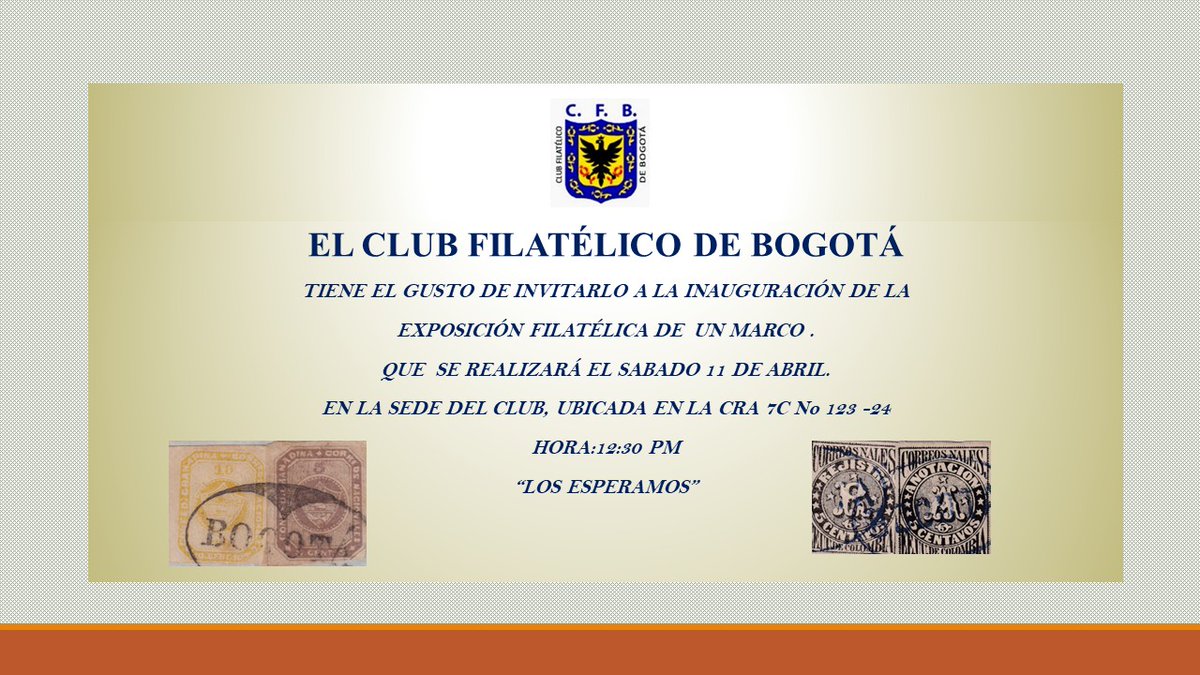 CLUB FILATELICO BOGOTÁ tweet media