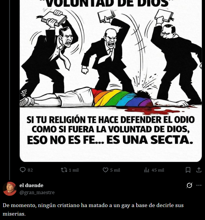 tradcat/cristianos Out Of Context tweet media