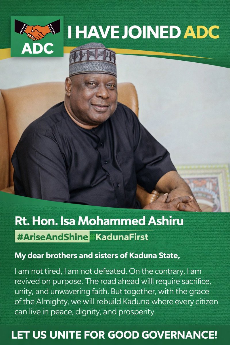 Rt. Hon. Isa Ashiru tweet media