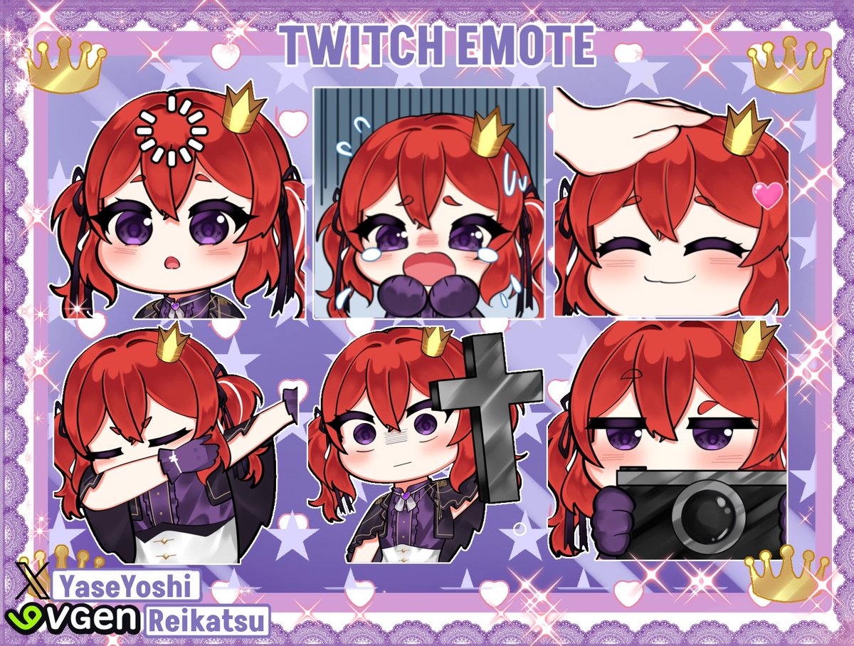 YaseYoshi's tweet photo. @tinibee Hi I do 6 emotes for $25! https://t.co/l68kqolqcq https://t.co/RkBCIW1L0k