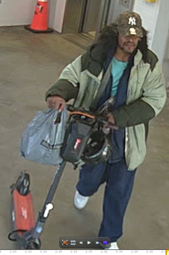 MBTATransitPD's tweet image. ID Sought re: Larceny of electric scooters 3/17 235PM #MBTA Wollaston Station. Recognize these subjects of interest? Pls contact our CIU w/any info you may have. You can remain anonymous. TY