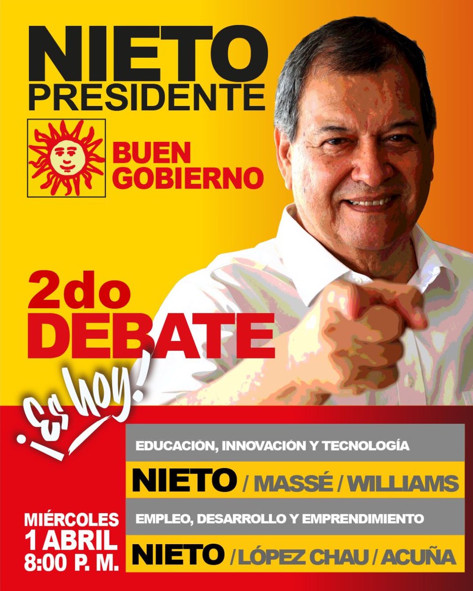 Partido del Buen Gobierno tweet media