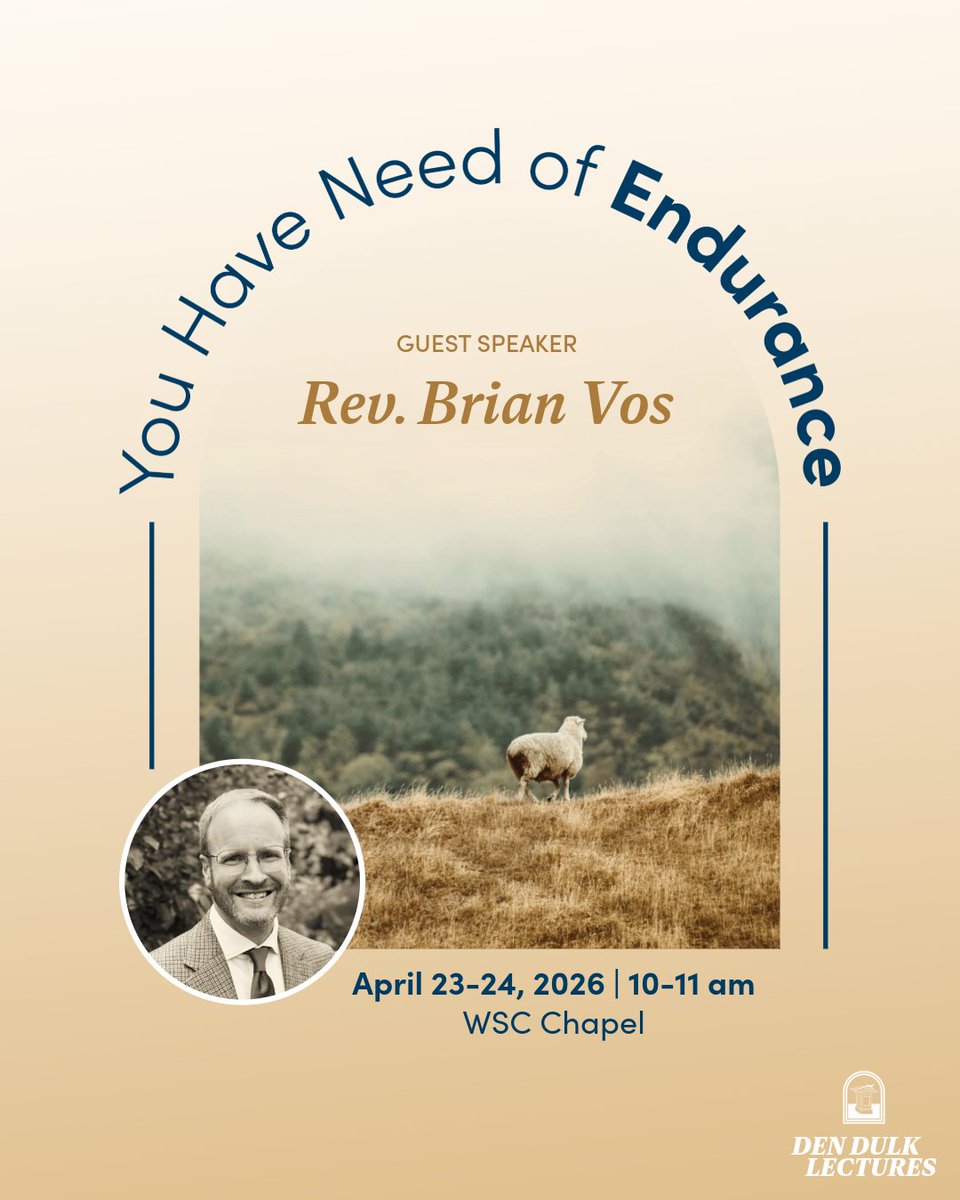 Westminster Seminary California tweet media