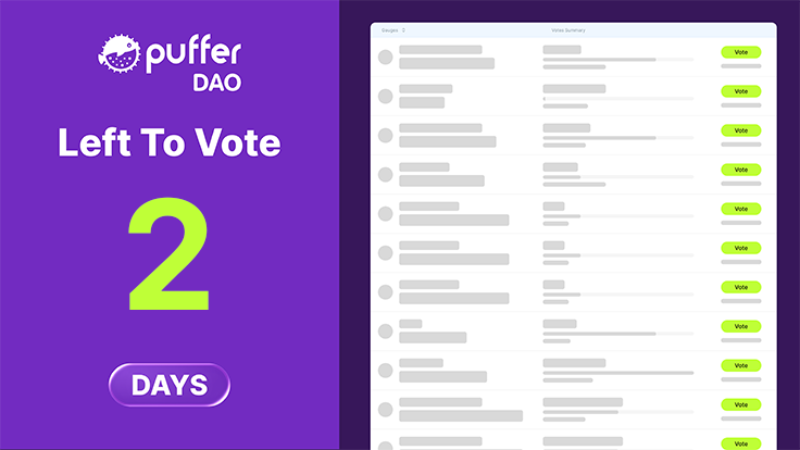 Puffer DAO (🗳️,🐡) tweet media