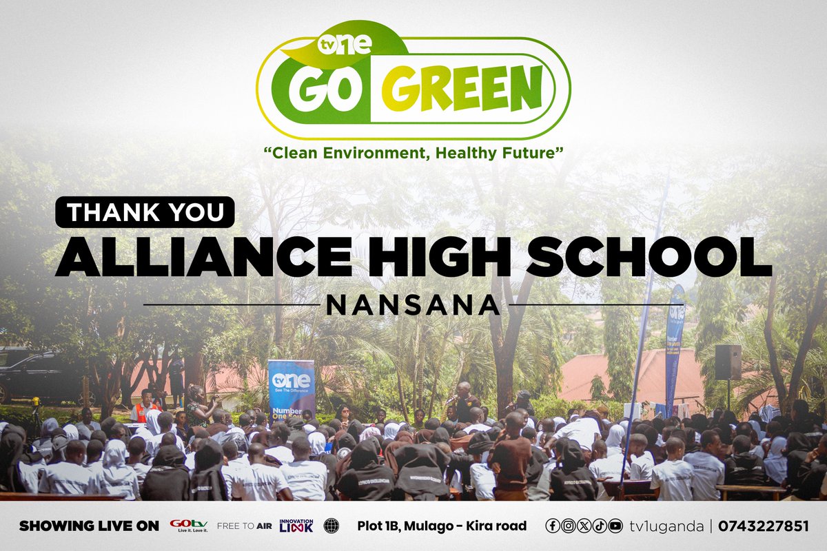 TV One Uganda tweet media