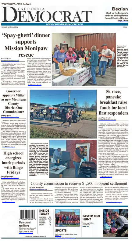 California Democrat tweet media