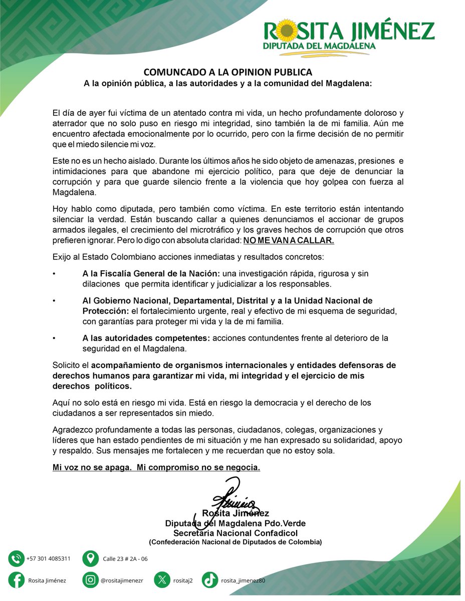 Rosita Jiménez tweet media