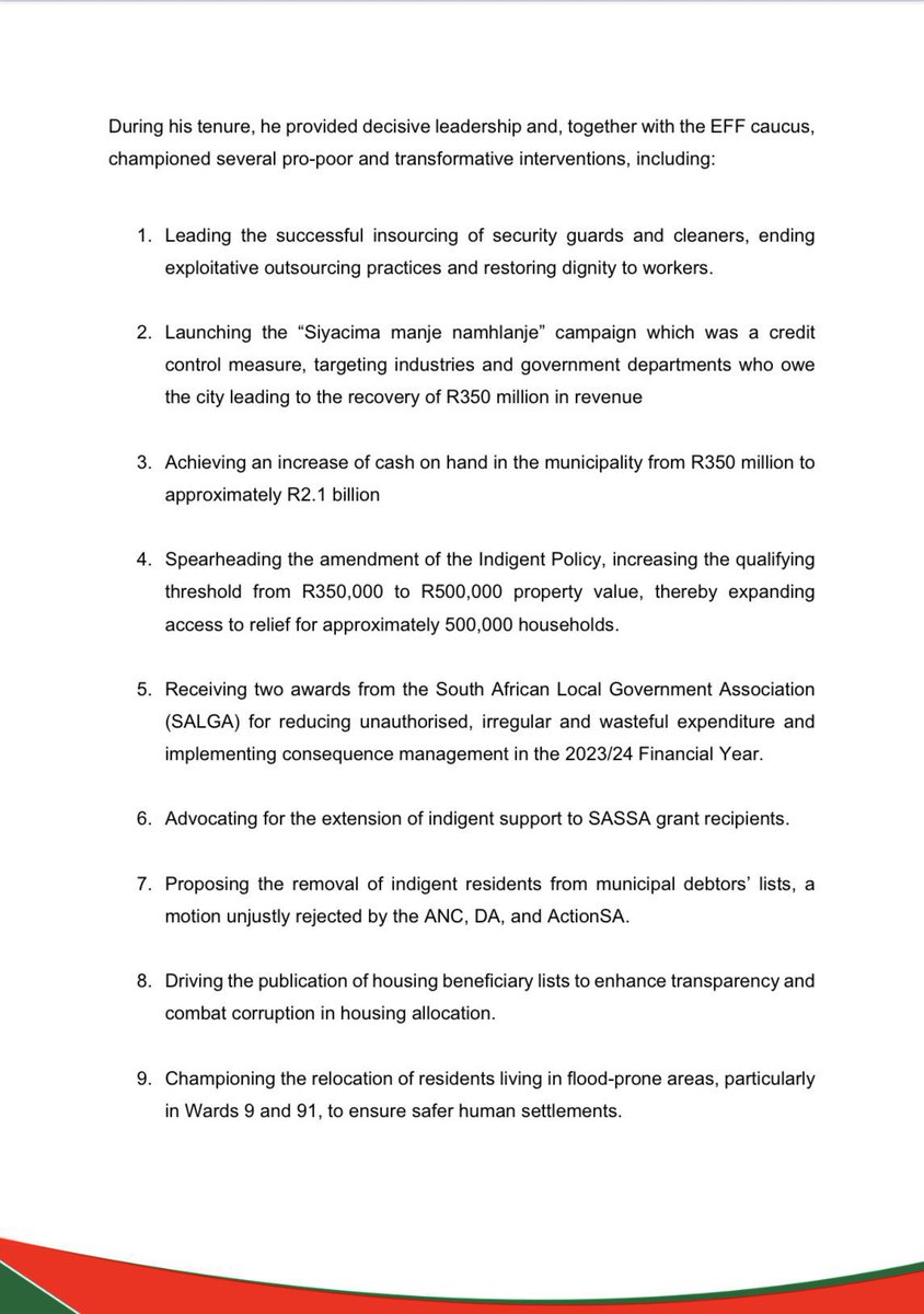 Cmsr Dr Mgcini Tshwaku, PhD tweet media