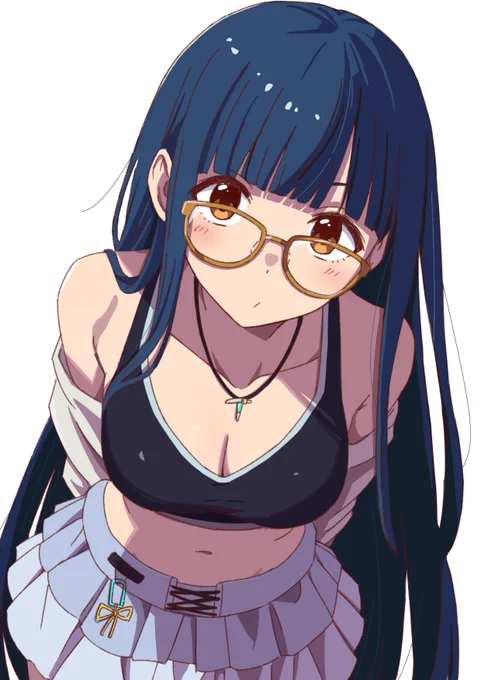 ごく普通の眼鏡麗花 #北上麗花