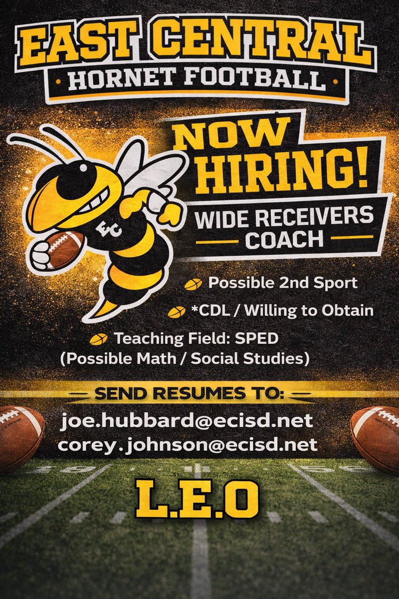 EC Hornet Football tweet media