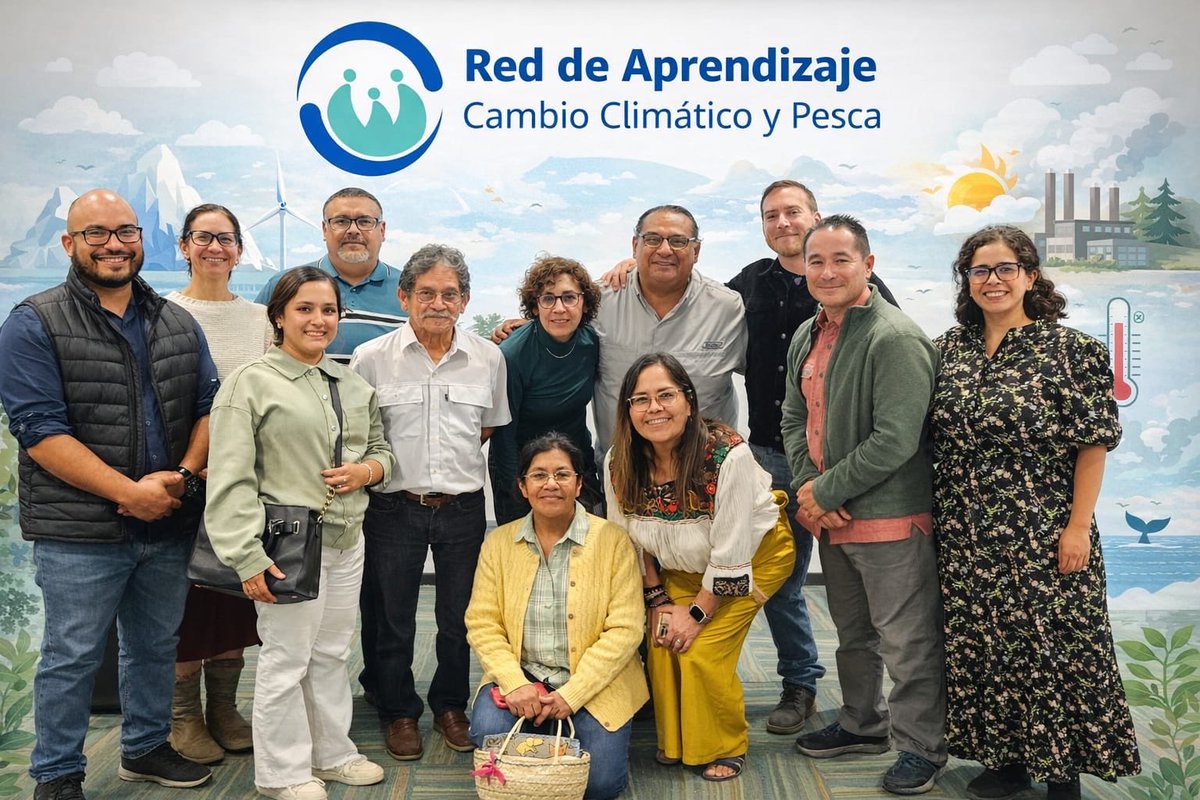 Red de Aprendizaje - Cambio Climático y Pesca tweet media