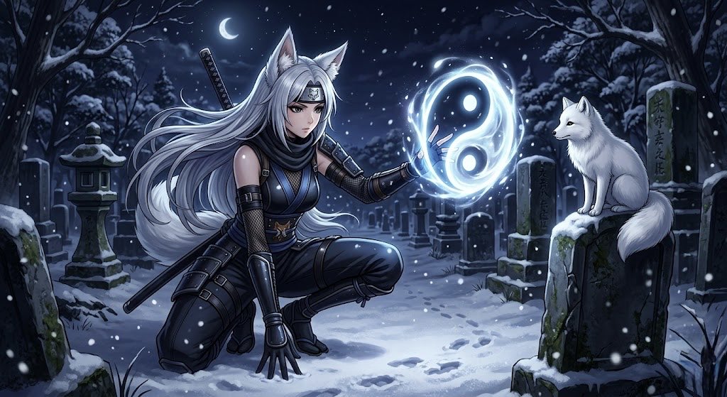 SnowFox NightSky (夜空) tweet media