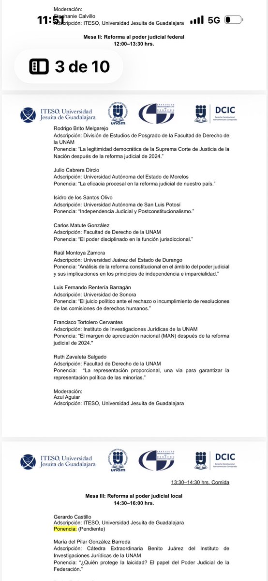 Foro de Constitucionalistas de México tweet media