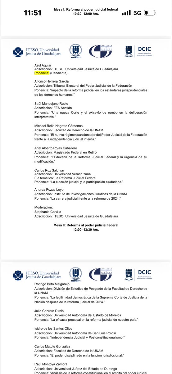 Foro de Constitucionalistas de México tweet media