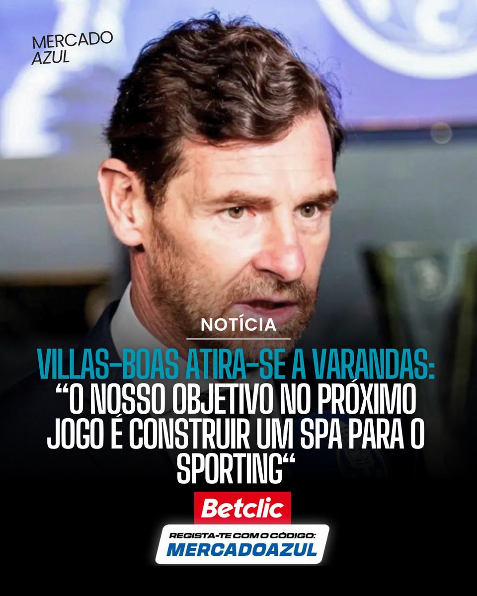 🔵⚪ VILLAS-BOAS RESPONDE A VARANDAS E À "VITIMIZAÇÃO" DO SPORTING

Após a reunião com a Ministra da Juventude e Modernização, André Villas-Boas reagiu com dureza e ironia às queixas do Sporting sobre os incidentes no balneário de andebol e às críticas de Frederico Varandas.

O