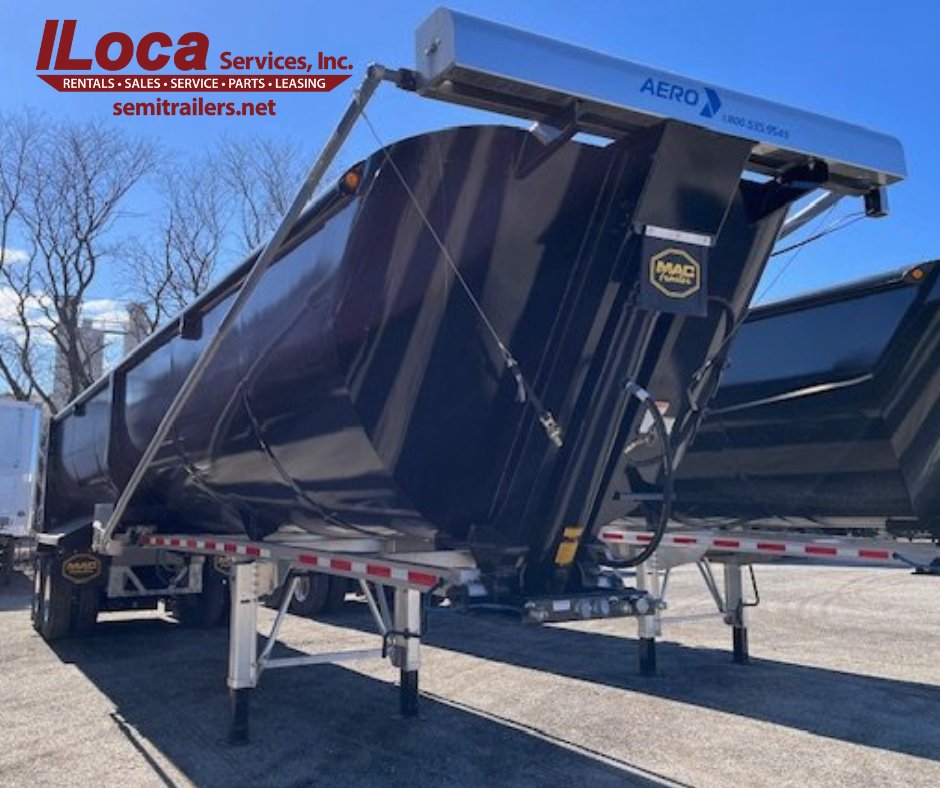 ILocaServices's tweet photo. Ready to haul tougher loads with less trailer weight behind you.  MAC Trailer 39' steel frameless half round dump is built for durability, clean unloading, and long-term performance.
Available now from ILoca -  Your Partner For The Long Haul®.
https://t.co/F7ebp5eTZw https://t.co/ZtGJLaXvgv