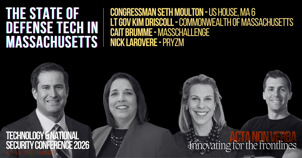 Technology & National Security Conference tweet media