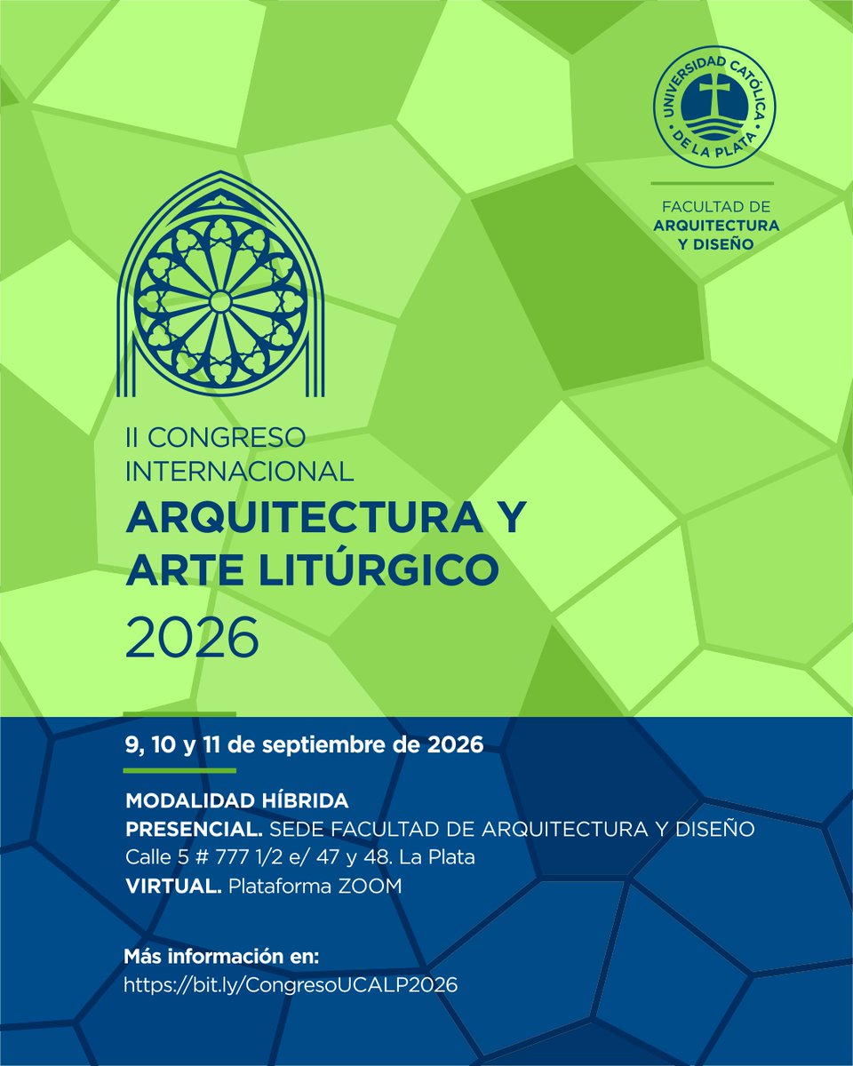 Facultad de Arquitectura y Diseño UCALP tweet media