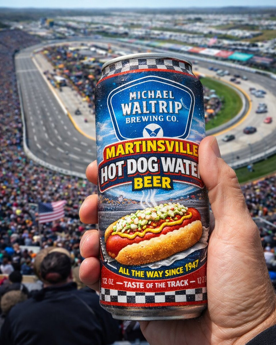 Michael Waltrip Brewing Company tweet media