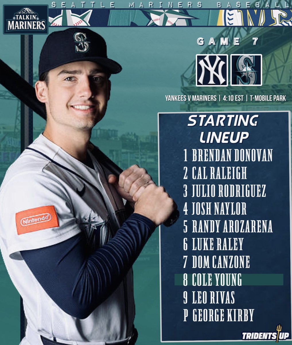TalkinMariners's tweet photo. Finish the series strong! #TridentsUp https://t.co/dyJHMALQiw