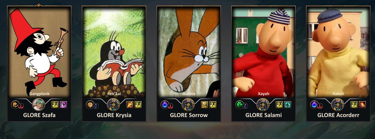 GLORE League of Legends tweet media