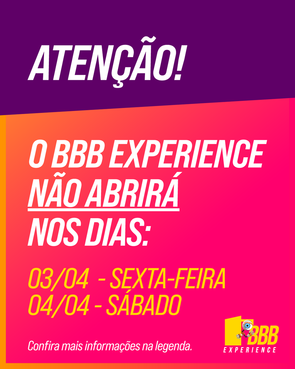 BBB Experience Brasil tweet media