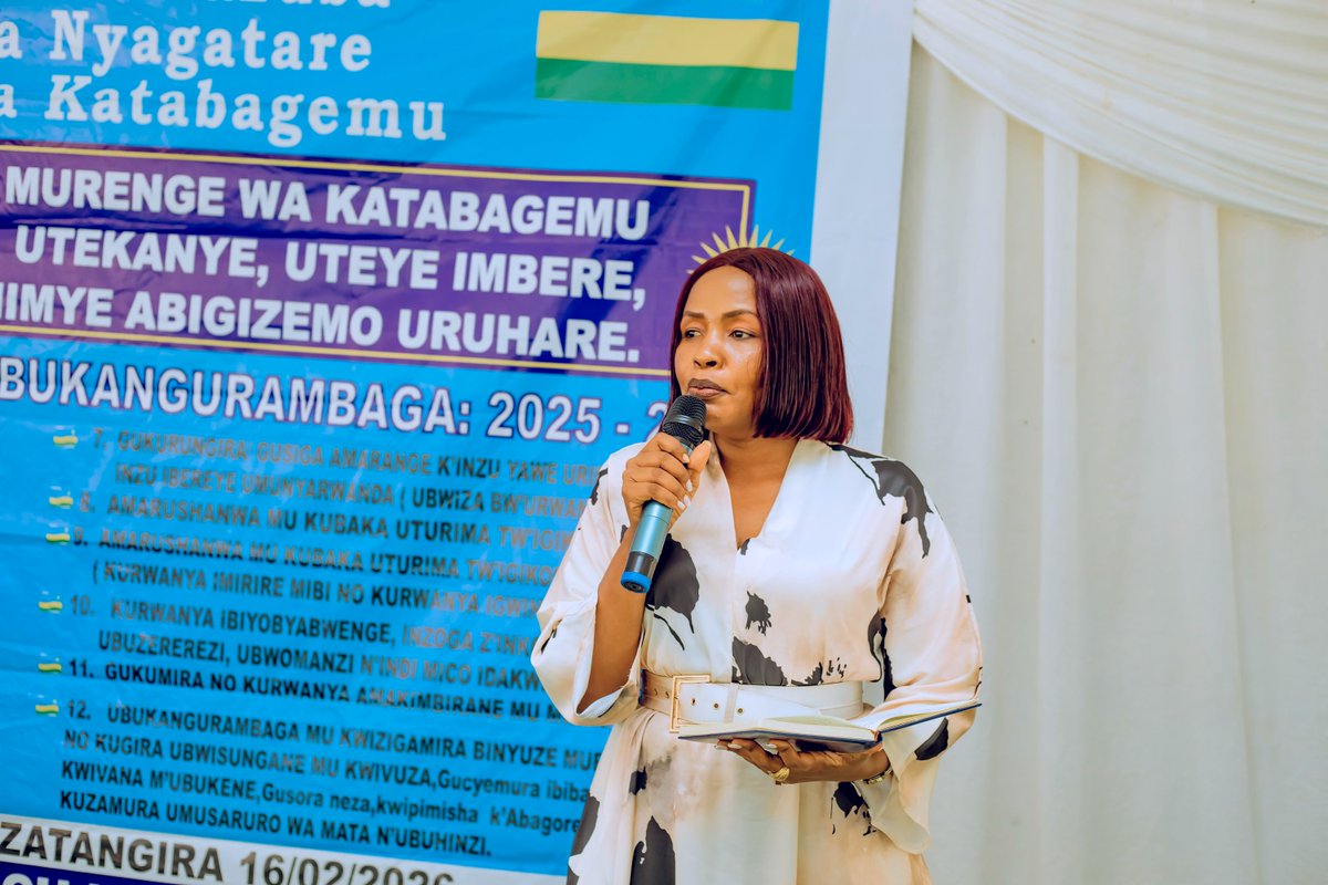 Uyu munsi, mu Murenge wa Katabagemu habereye inama nyunguranabitekerezo ...