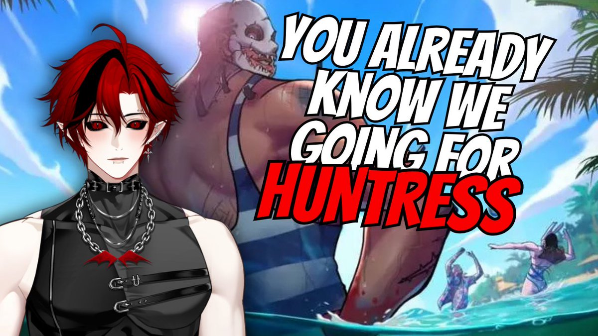 lazarus_vladttv's tweet photo. You already know that we are going for that Huntress Ending~ 

In 1 hour we will be playing Hooked On You a DBD Dating Sim for April 1st  

See you then~💘 https://t.co/Y9J31zUjY8