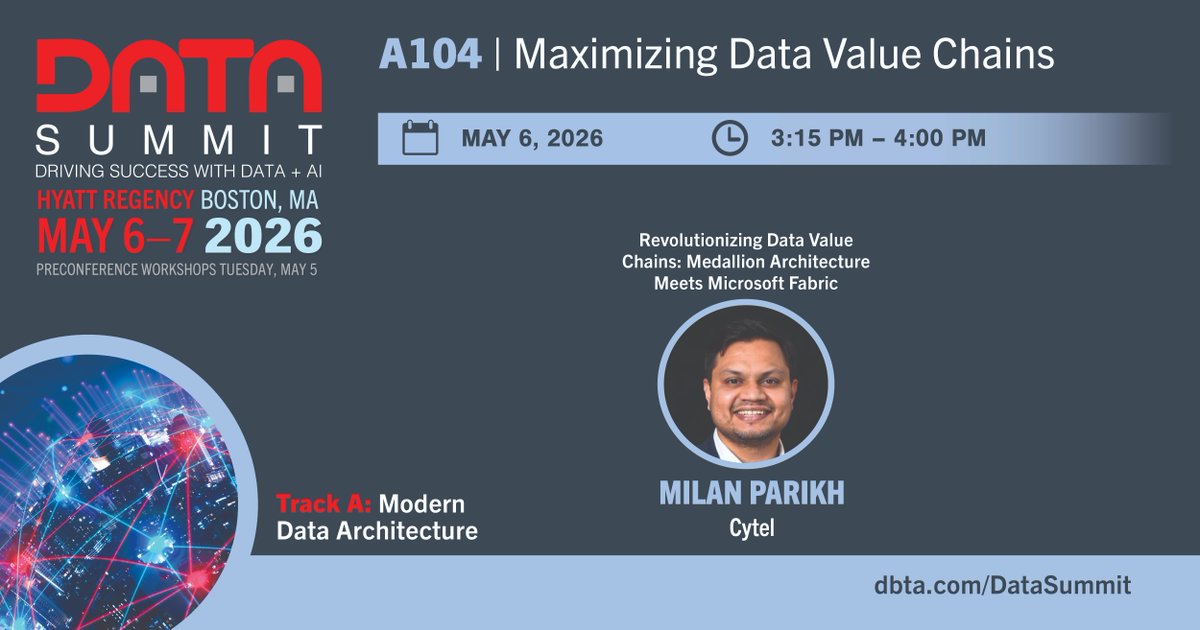 DBTA Magazine tweet media