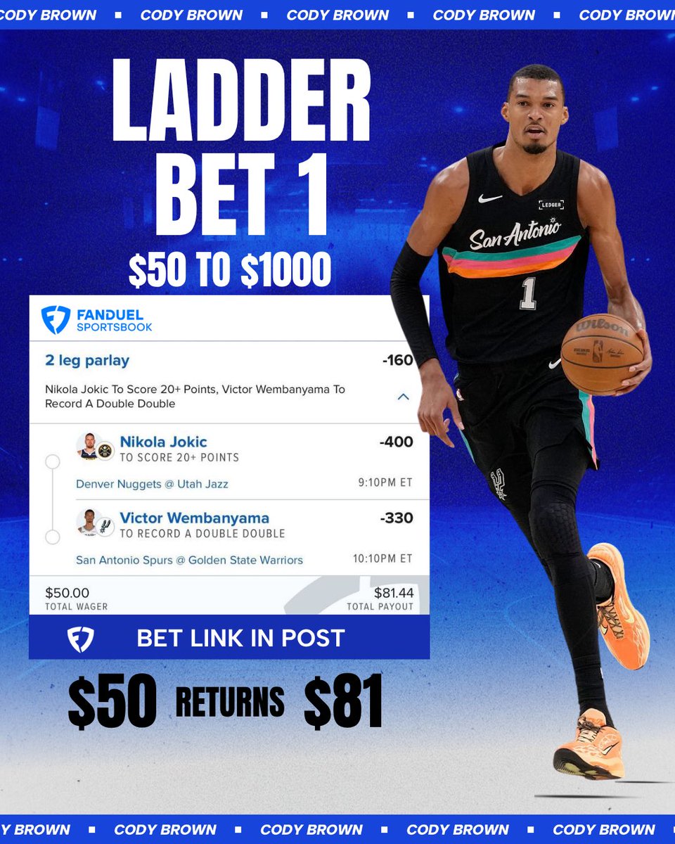 Cody Brown Bets tweet media