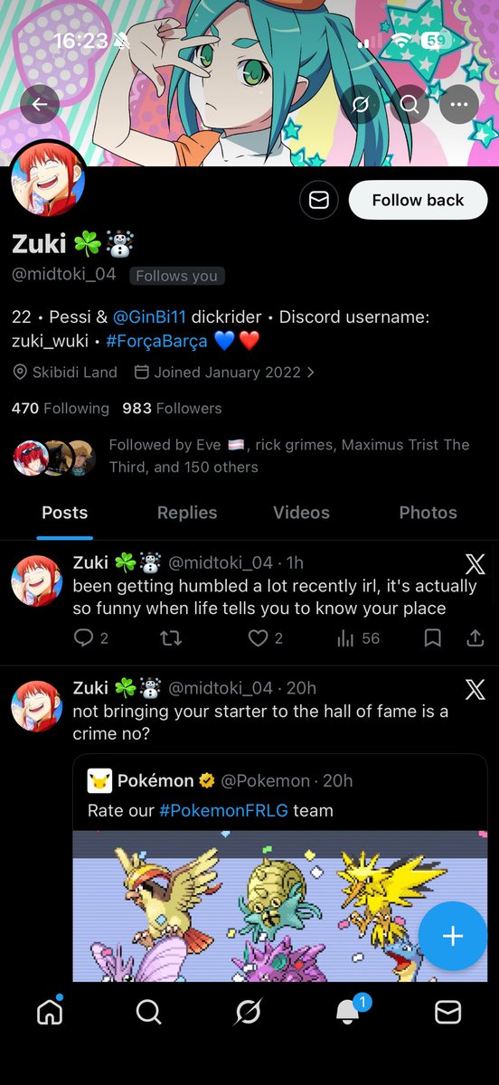 𝑀𝒶𝓃𝓊 🖤 CW: Hunter x Hunter tweet media