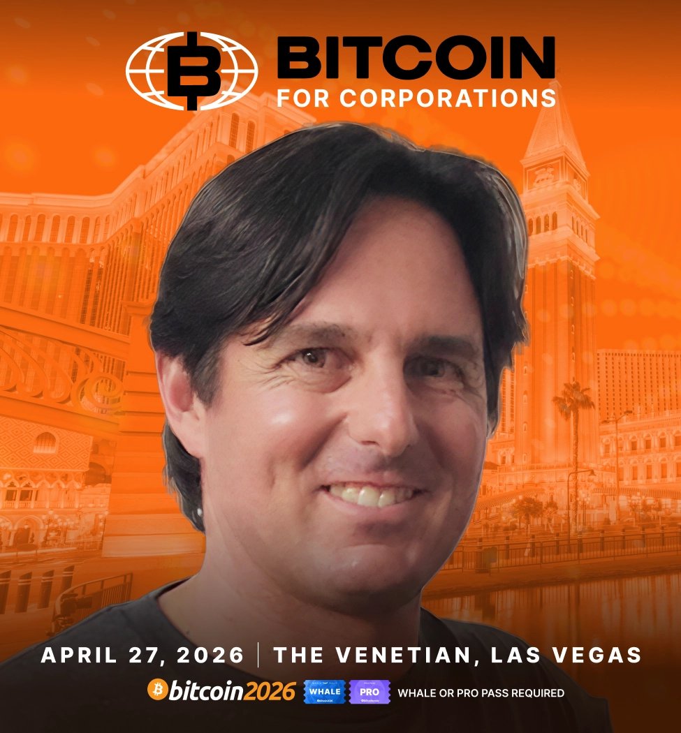 ANNOUNCEMENT: Paul Tarantino, CEO of Byte Federal, will speak at the Bitcoin for Corporations Symposium during Bitcoin 2026 🟠

Catch Paul on April 27 at The Venetian, Las Vegas!