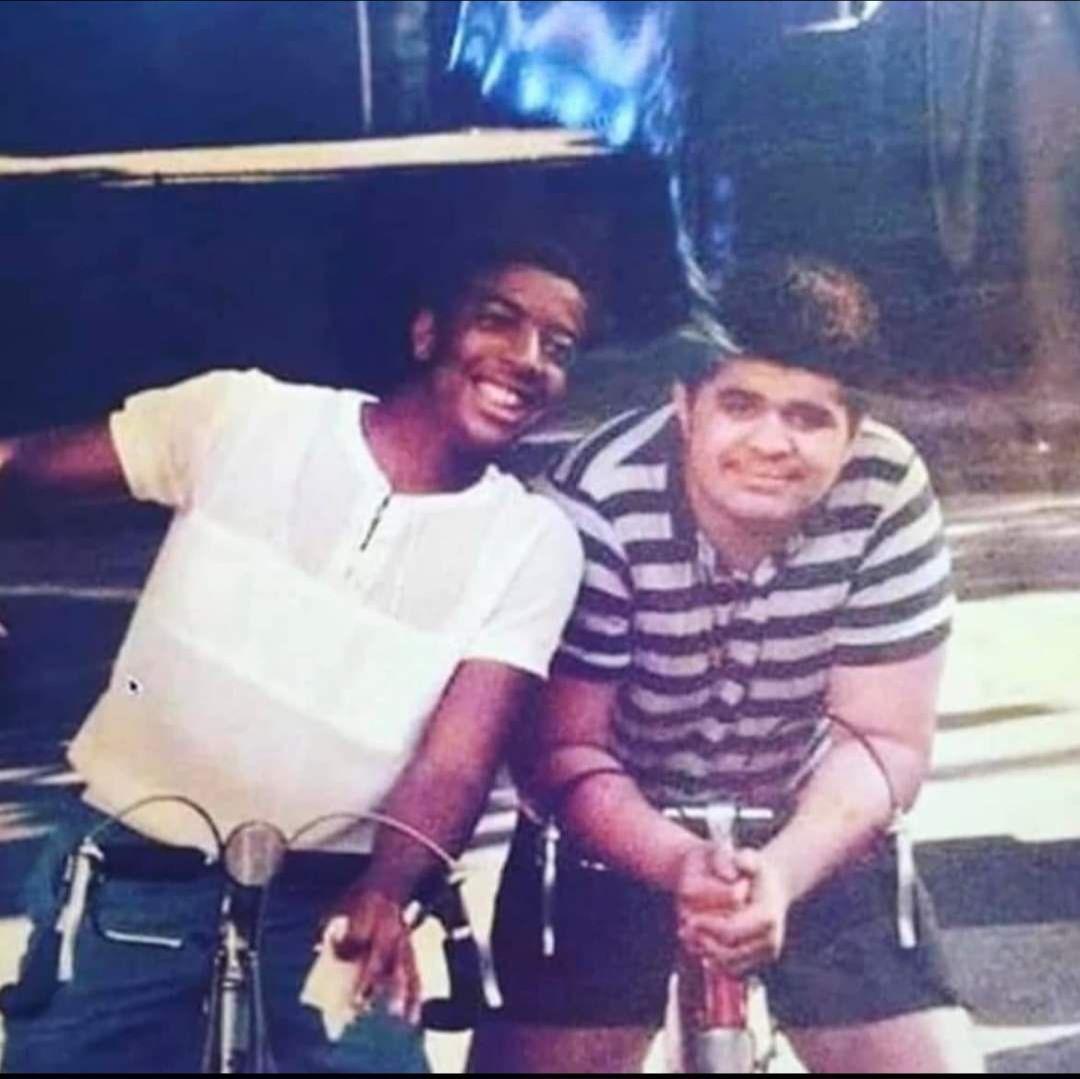 HEVnamedMeGRAP's tweet photo. Boys From Way Back...Day Ones🙏🏾👑👑🎤🕺🏾💪🏾 #4SquareMiles  #HeavyDEveryDay #TroubleTRoy https://t.co/zm44djOj37