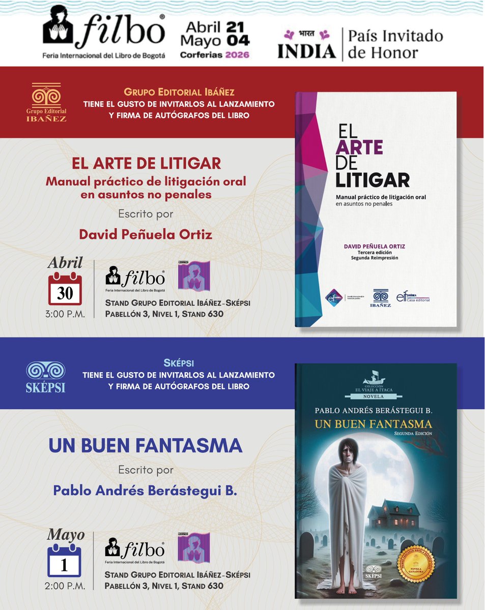 Grupo Editorial Ibáñez tweet media