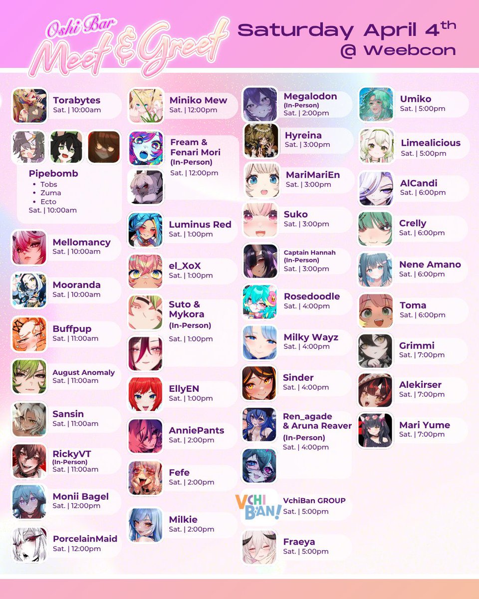 Suto✨💦 WEEBCON tweet media