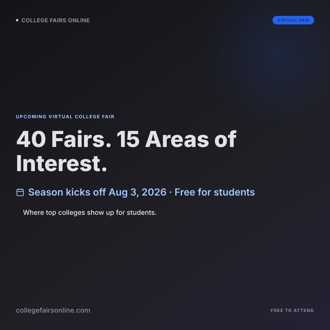 College Fairs Online tweet media