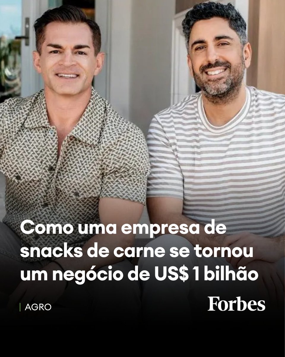 ForbesBR's tweet image. Ao conquistar o público feminino, a Chomps vende cerca de 2 milhões de palitos por dia. Agora, seus fundadores podem estar avaliando uma saída.

🔗Leia mais em: forbes.com.br/forbes-money/2…

(Fotos: Divulgação)

#Chomps #SnackDeCarne #Negócios #Consumo #ForbesAgro #ForbesBr