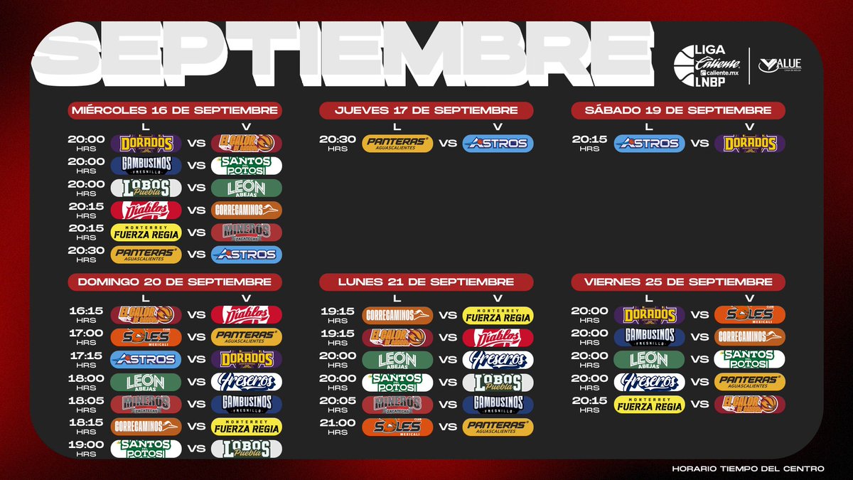 LNBPoficial's tweet photo. CALENDARIO TEMPORADA 2026 VARONIL 🔥🏀

Liga https://t.co/L9ODfeeLLC LNBP 🔥🏀
#marcandoladiferencia 

@calientesports @puntochg @valuegf @voit_mx https://t.co/zP9ackBrYy