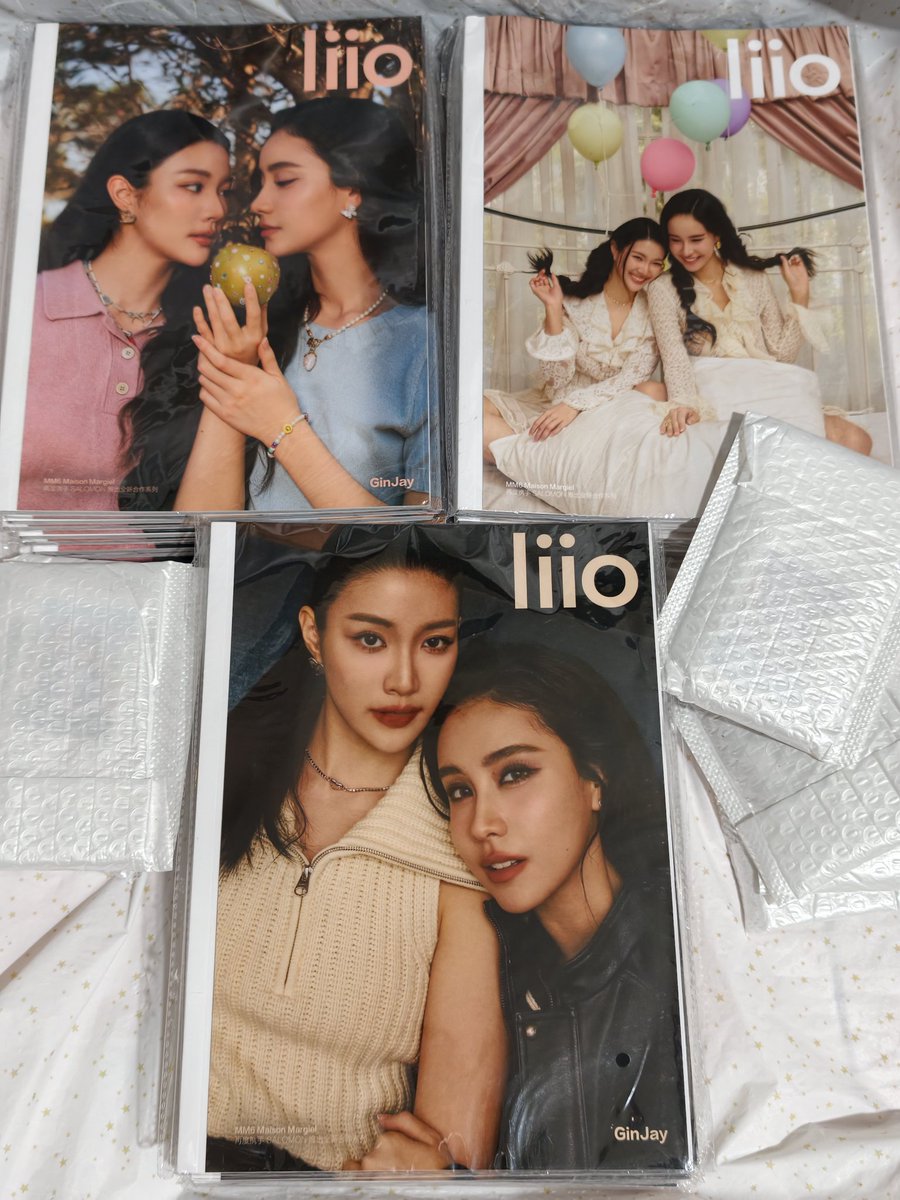 december288's tweet photo. #Dec288พร้อมส่ง
✅ นิตยสาร liio #จินนี่เจน่า
•เซตA/B/C-ปกA/B/C+พลล2 🏷เล่มละ 550.-
•เซตD-ปกABC+พลล8+การ์ด6+โปสเตอร์2
🏷1,190.-
📮ส่งฟรีลทบ/EMS+30.-
📲สั่งซื้อทางDM
❌ปก B มุมงอนะคะ
#GinJay #GinJ #ginnynatnicha #aangelinaass #พิษรัก #จินเจ https://t.co/nBzW4LavnI