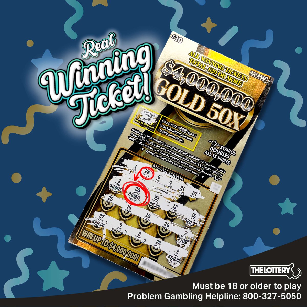 Mass. State Lottery tweet media