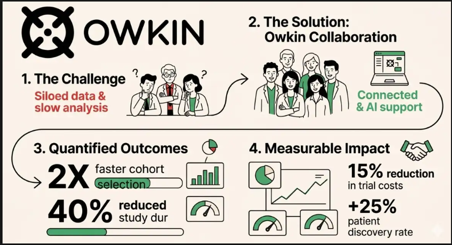 CecileGrai66134's tweet image. What Nicole Junkermann sees in this market: Oncologists accessing treatment insights from thousands of cases. Better patient outcomes through collective knowledge.

#Owkin #PhysicianInsights #BetterOutcomes #CollectiveKnowledge #NicoleJunkermann
