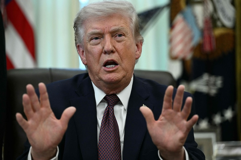 ABD_Bulteni's tweet photo. US President Donald Trump said he is considering withdrawing the United States from NATO following a dispute with allies over military aggression against Iran, according to an interview with The Telegraph. https://t.co/Y5LW0Cyn2j