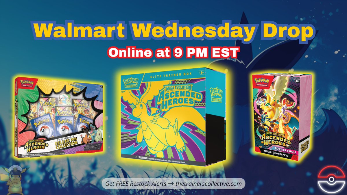 Captain’s Pokemon Restock News tweet media