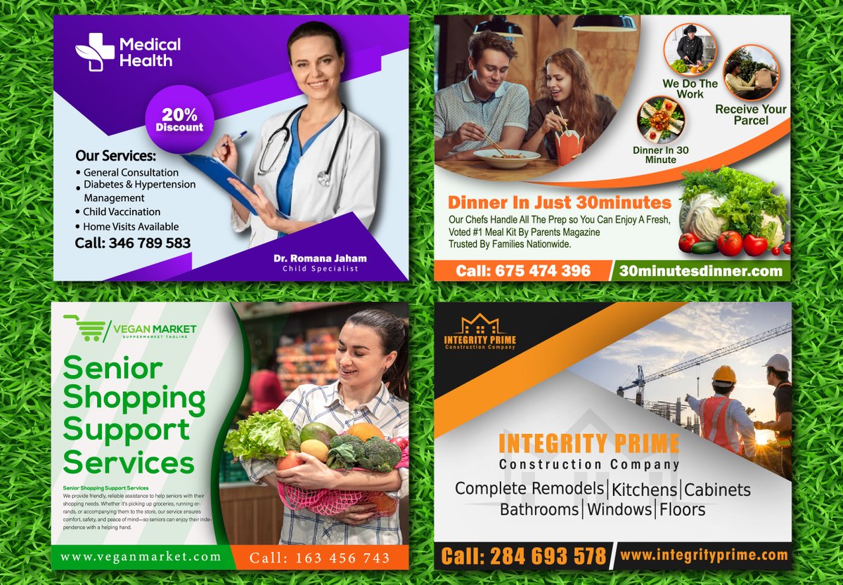 abubakar1421bd's tweet image. Want to get noticed in your neighborhood? 🌟I create custom #car #magnets and #yardsign that make your brand pop — affordable, bold, and built to last.        
 📷 Fast turnaround         
📷fiverr.com/s/AyeQ0AQ #GraphicDesigner