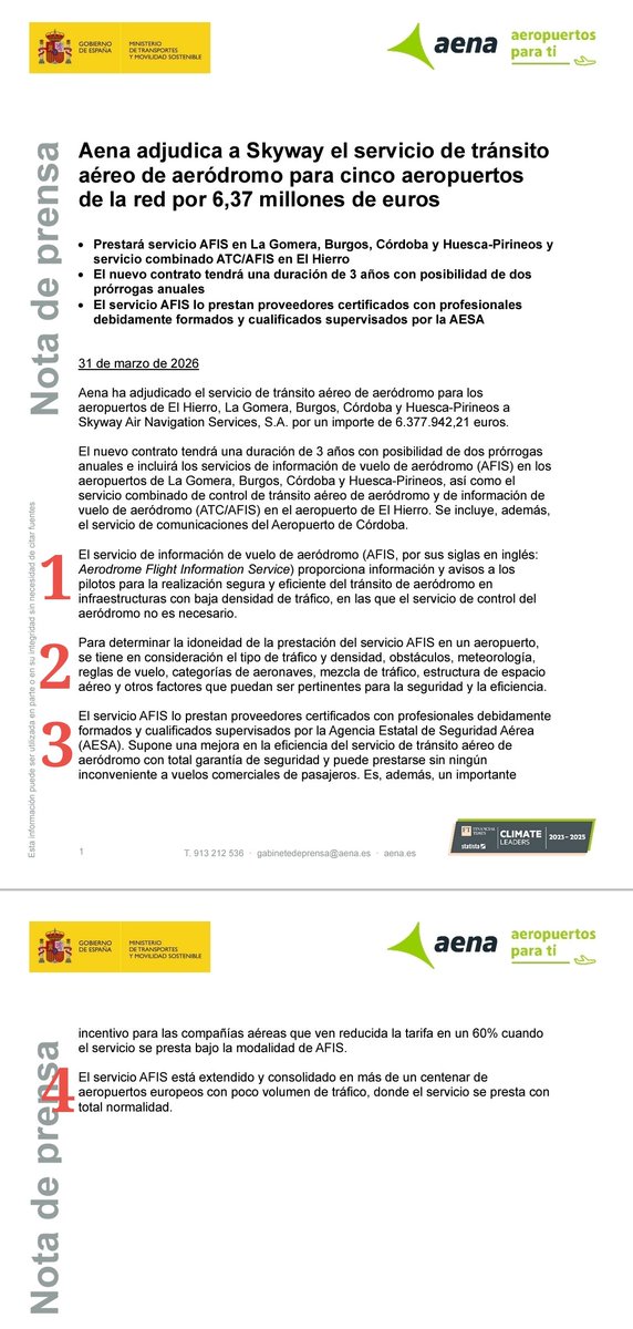 😉Controladores Aéreos 🇪🇸 tweet media