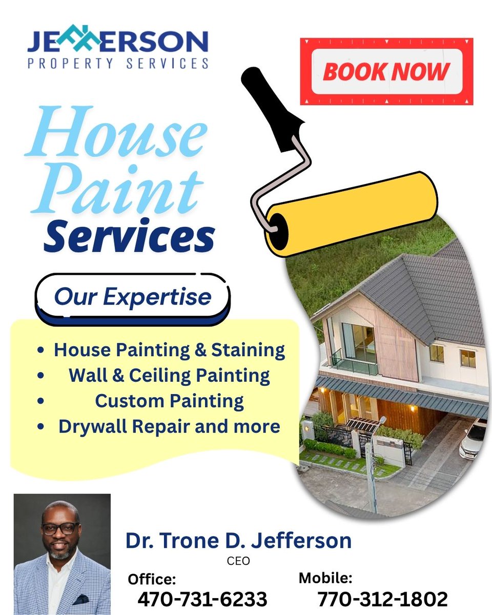 thejpservices's tweet image. Ready for a color upgrade? 🌈 Let us bring life, personality, and style into your home with expert painting services.

#ColorTransformation #VibrantHome #PaintInspiration #HomeDecorIdeas #WallDesign #CreativeHomes #PaintingProject #HomeRefresh #ColorMagic #DesignInspo