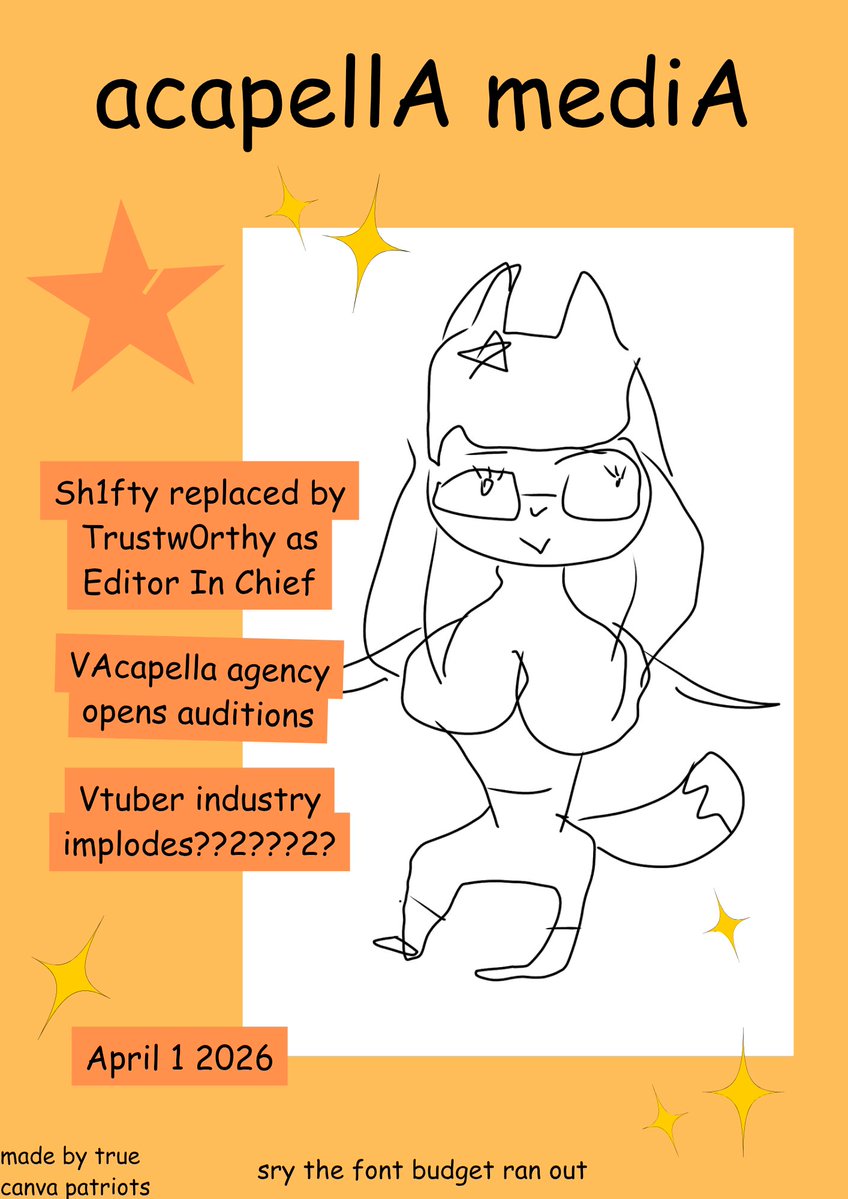 Acapella Media ⭐《VTuber Magazine》 tweet media