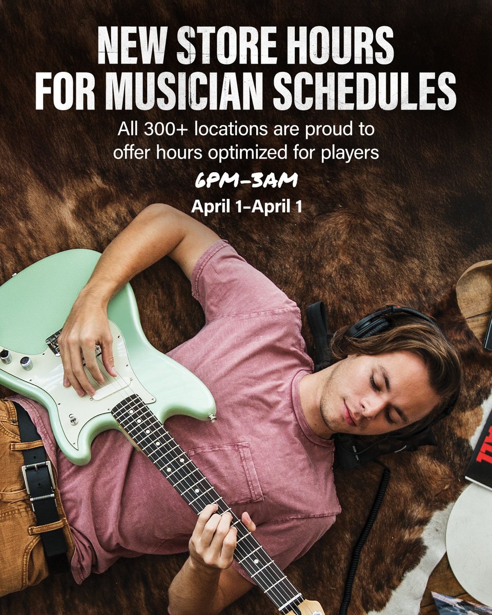 Guitar Center tweet media