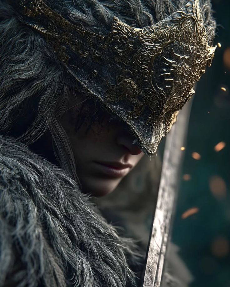 "My sword will not rust; for every day I cut down my fears."