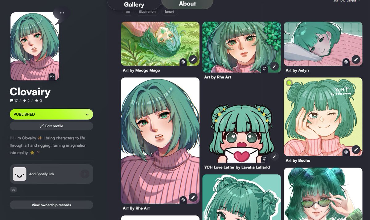 clovairy_'s tweet photo. I’ve been commissioning artists and showcasing the art on my vsona page (https://t.co/217kQT3DOJ). I’ll also upload everything here with proper credits hwhw. https://t.co/g2daYvvCC3